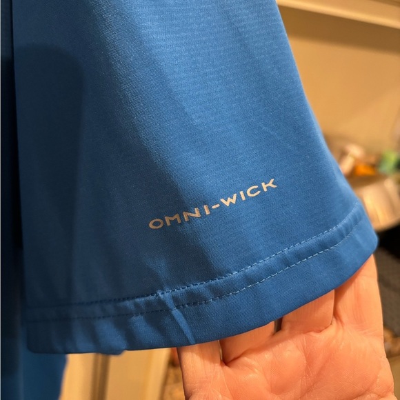 Columbia men's shirt size 4x Omni wick short sleeve - Picture 4 of 4